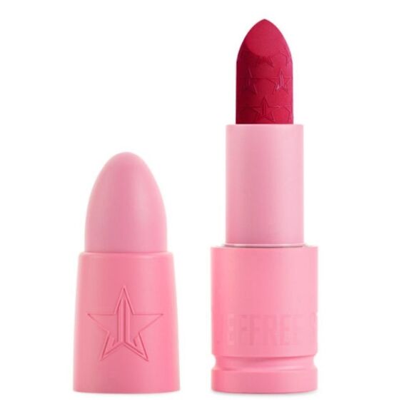NIB Jeffree Starr Cherry Wet Velvet Trap Lipstick Full Size - Picture 2 of 3